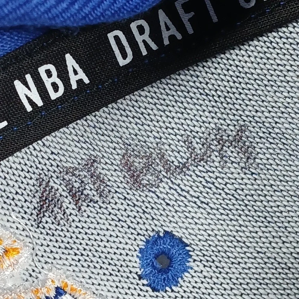Adidas Golden State Warriors Hat Mens Official NBA Draft Cap Blue Snapback